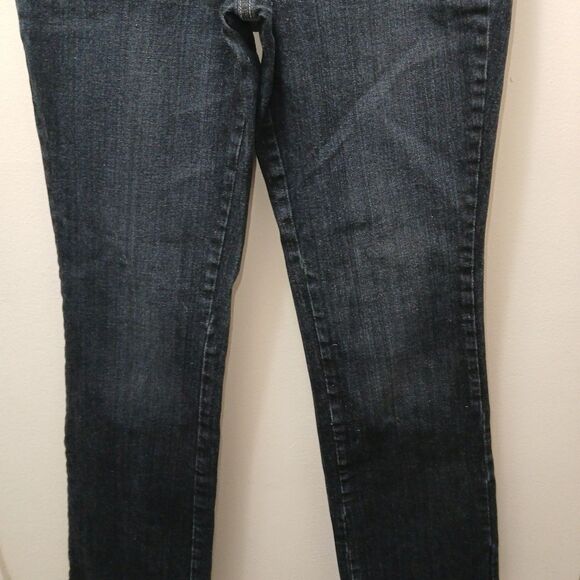 Nobo No Boundaries Junior 11 Dark Wash Bootcut Butterfly Pockets Embroidered - Picture 6 of 16